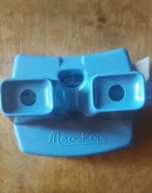 Meoscop Meopta 3 D , Stereo Viewer + 21 Dicuri Microfilme - ( Antic , Vintage )