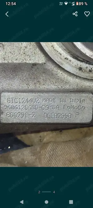 Turbina Ford 1.6 ecotec - imagine 2