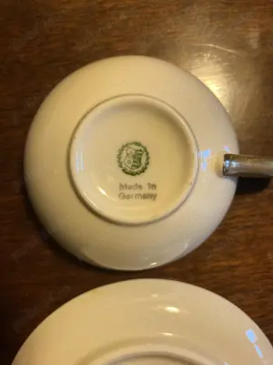 Set 6 Cesti cu Farfurii din Portelan Lettin - Germania - imagine 5