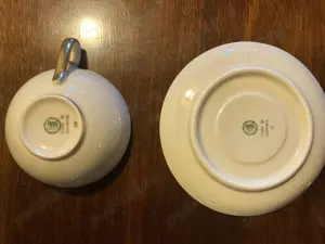 Set 6 Cesti cu Farfurii din Portelan Lettin - Germania - imagine 4