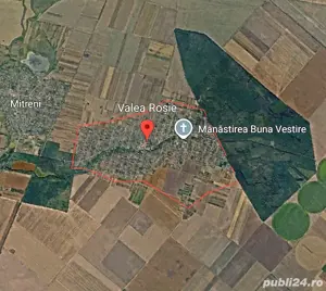 Teren intravilan Casa 809 mp Sat Valea Roșie Jud Călărași la 62 km fata de București - imagine 8