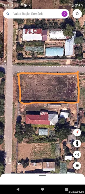 Teren intravilan Casa 809 mp Sat Valea Roșie Jud Călărași la 62 km fata de București - imagine 7