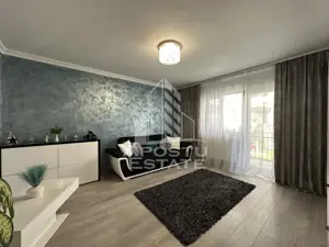 Apartament cu 2 camere decomandat, mobilat modern cu gradina in Giroc.