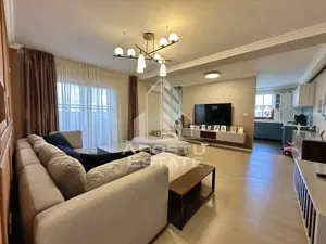 Penthouse 4 camere de vanzare, 2 bai complet mobilat si utilat - Giroc - imagine 3