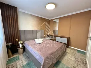 Penthouse 4 camere de vanzare, 2 bai complet mobilat si utilat - Giroc - imagine 15