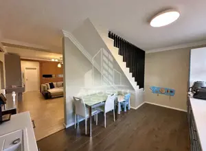 Penthouse 4 camere de vanzare, 2 bai complet mobilat si utilat - Giroc - imagine 9