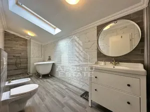 Penthouse 4 camere de vanzare, 2 bai complet mobilat si utilat - Giroc - imagine 19