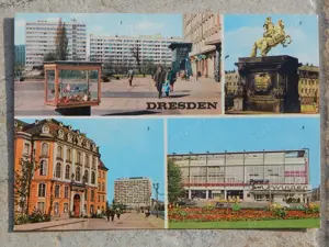 Carte postala Dresda Germania Democrata necompletata 1968
