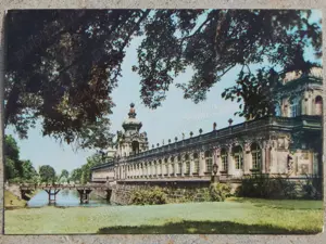 Carte postala palatul Der Zwinger Dresda