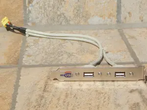 Socket conectare USB 2.0 x 2 pentru unitate PC