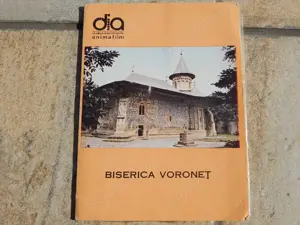 Diapozitive Manastirea Voronet 1969 Diacolor Romania