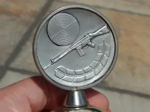 Medalion cupa concurs tragere mitraliera asalt FN FAL StG 58 - imagine 5