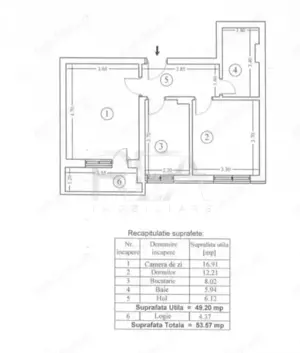 2 camere 4/12, Lujerului-Mall Plaza-Bloc 2016, panouri solare. - imagine 11