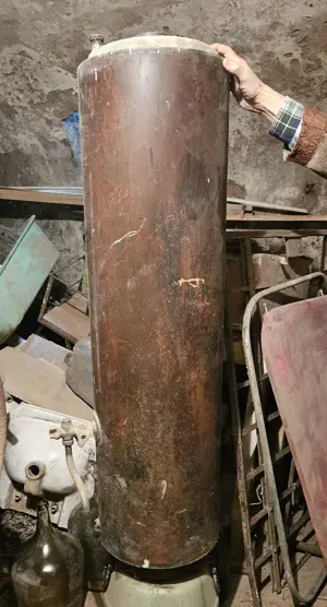 Cazan de baie din cupru