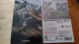Joc Monster Hunter Rise (Nintendo Switch) + Steelbook + Set postere - imagine 4