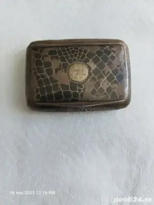 Tabachera veche argint