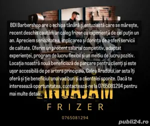 Angajăm Frizer!