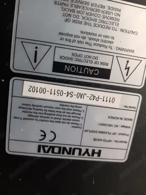modul x-main lj41-03489a de pe tv Hyundai hptd-4202s - imagine 2
