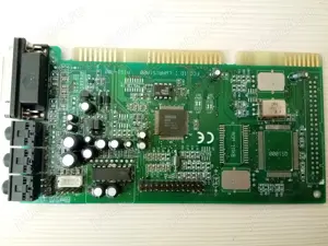 Placa de sunet ISA Yamaha OPL3SA2, cip YMF718, fara sina de fixare