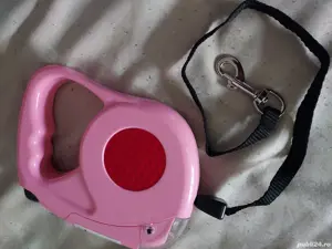 lesă câini cu lanternă nouă  - imagine 2