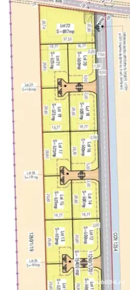 Terenuri de vânzare Hălchiu, Brașov, zonă de case noi. - imagine 6