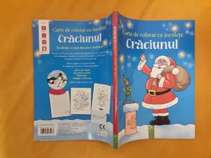Set 2 carti Craciun, poezii, activitati, colorat, exercitii, varsta 3+ - imagine 3