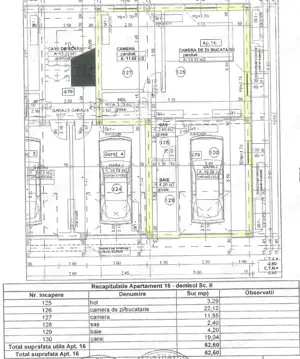Apartament cu 2 camere, zona Teilor - imagine 11