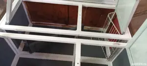 Cusca iepuri exterior noua nouța,  cu etaj , cu scarita , cu 2 tavite . Este noua nouța. 