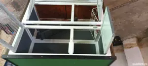 Cusca iepuri exterior noua nouța,  cu etaj , cu scarita , cu 2 tavite . Este noua nouța.  - imagine 4