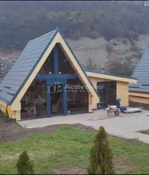 Casa pe Structura Lemn si Panouri SIP