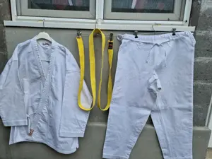 *kimono KARATE TIGER CLAW KATA | 175 cm | centura galben