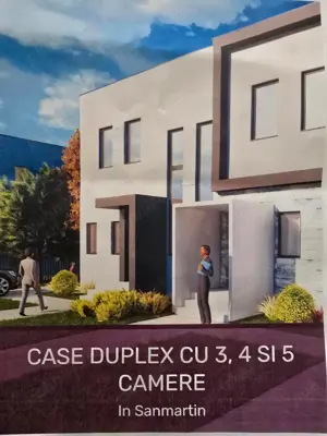 Vand duplex  in Sinmartin , SC110, P+E, ter 270 , gaz , constr 2024, izolatie de 10. - imagine 15