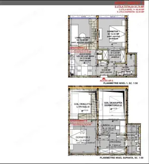 Apartamente noi cu 3 camere, scara interioara, Complexul Studentesc - imagine 6