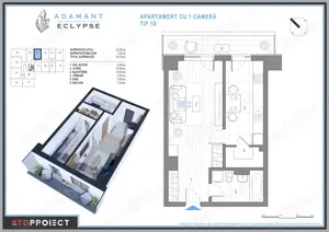 ADAMANT ECLYPSE, 1 camera decomandat, TIP 1D, 49,7mp