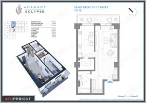 ADAMANT ECLYPSE, 1 camera decomandat, TIP 1E, 61.1mp