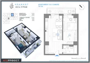 Adamant eclypse, 2 camere, tip 2A, 58.7mp cug-brd
