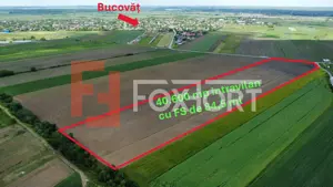 COMISION 0% Teren intravilan 40.600 mp cu front de 84,5 ml, zona Bucovat