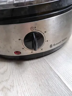  Aparat de gatit cu aburi Russell Hobbs Cook@Home 19270-56, 800 W, 9 l, Timer, Negru Inox - imagine 4