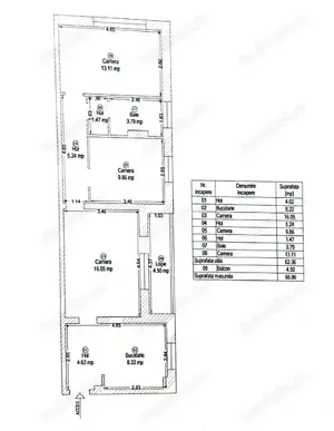 Aparatament renovat-3 camere-Zona Circumvaltiunii - imagine 7