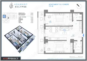ADAMANT ECLYPSE, 3 camere, tip 3B, 84.9mp, CUG-BRD - imagine 2