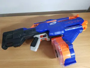Pusca automata mitraliera jucarie Nerf n-strike elite infinus blaster - imagine 3