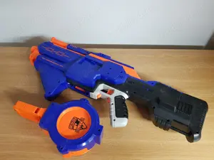 Pusca automata mitraliera jucarie Nerf n-strike elite infinus blaster - imagine 2