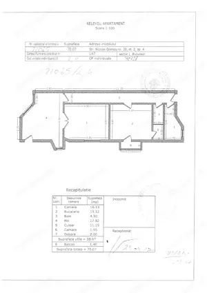 De vanzare Apartament 2 camere Universitate sect 1 - imagine 10