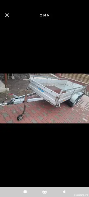 Remorca WM MEYER 2500KG din aluminiu si cadru din otel galvanizat