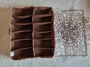 Organizator incaltaminte, dulap pantofi din panza, 12 perechi - imagine 4