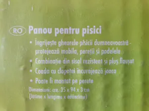 Jucarie pisici, panou pentru zgariat, sisal ascutit gheare - imagine 5