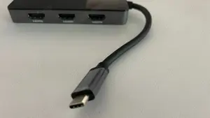 Adaptor   Spliter HDMI -  USB-C la 3 x HDMI 4K@60Hz MST, KU31HDMI11 - imagine 2