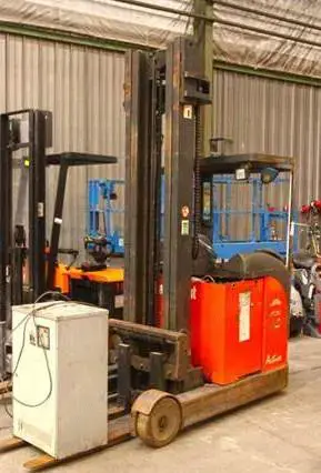 Stivuitor electric reachtruck Linde, CAT ,BT