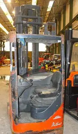 Stivuitor electric reachtruck Linde, CAT ,BT - imagine 3