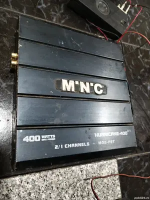 Amplificator 400W model M.N.C auto 12v  - imagine 1